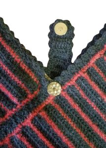 Crochet hand bag