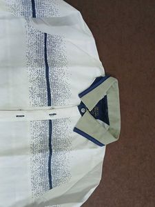 Stylish White Men's Shirt