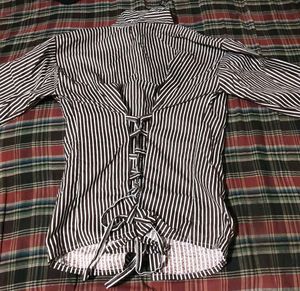 Striped Button-Down Shirt