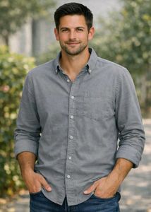 Men's Casual Long Sleeve Shirt