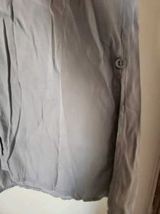 Oversized Button-Down Shirt