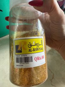 Al-Rawnag Glitter Jar