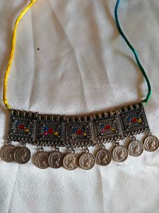Bohemian Coin Pendant Necklace