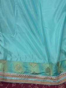Beautiful Teal Saree