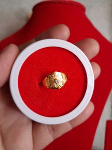 Gold Ring with Stone for kids