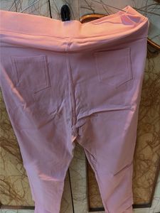 Comfortable Pink Stretch Pants