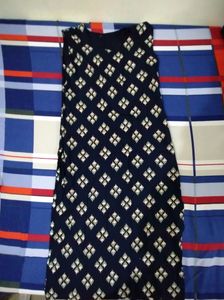 Blue Cut Sleeves Kurti