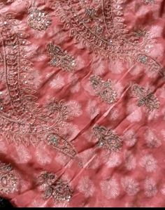 Embroidered Silk Saree