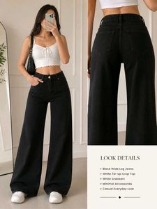 Black Wide Leg Jeans
