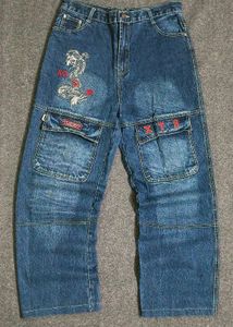 Vintage Straight fit Blue Denim Jeans