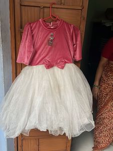 the very pretty pink flair frock