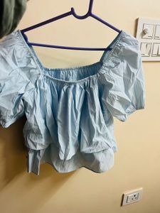 girly blue top🧿🧿🧿