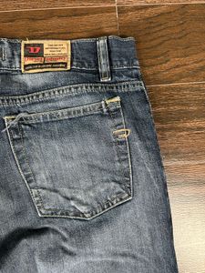 Diesel Distressed Blue Denim Jeans