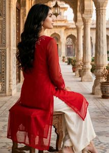 Elegant Red Kurta only