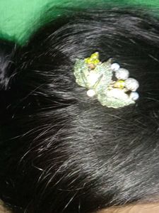 Sparkling Leaf Hair Comb