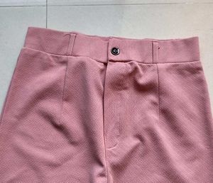 Pink Wide Leg Trousers🌷