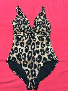 Leopard Print Shaping Swimsuit
