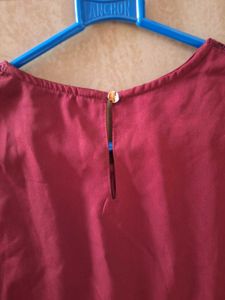 Maroon / Wine Red Maxi Long Gown