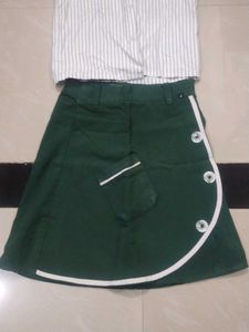 School Uniform Set - Skirt &amp; Shirt