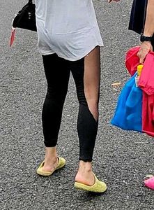Black Gym Tights With Mesh Insert