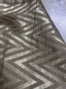 Elegant Golden Chevron fabric
