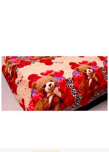 Brand New Teddy Bear Cotton Bedsheet
