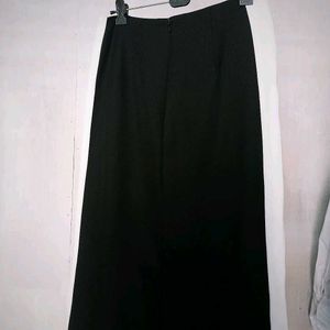 Elegant Black Midi Skirt