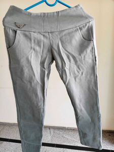 Stylish Greenish greyTrousers