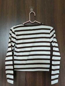 Striped Long Sleeve Top
