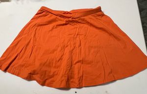 New Orange Skirt-A Line Fame Forever 4-6 Yrs