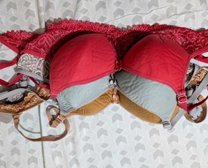 Set of 3 Padded Bras