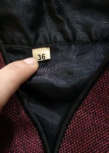 Maroon Nehru Jacket