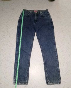 Stylish Dark Wash Denim Jeans