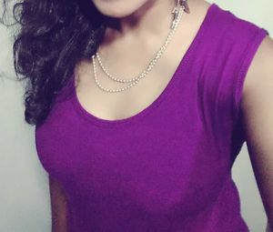 Stylish Purple Slit Kurta