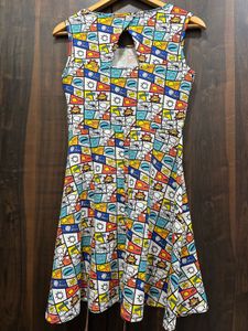 Summer Print A-Line Dress