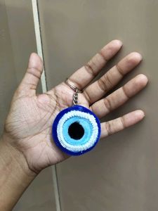 🧿 Dual side Evil Eye | Nazar Keychain Bag Charm