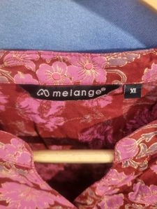 Melange Floral Print Kurti