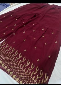 combo of two Elegant Maroon and Yellow Kurta Set