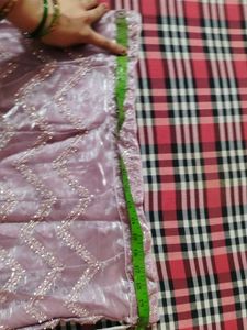 Elegant Lavender Lehenga Choli Set