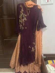 Beautiful Embroidered Lehenga Choli Set