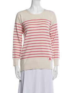 Burberry Cashmere Blend Stripe Sweater