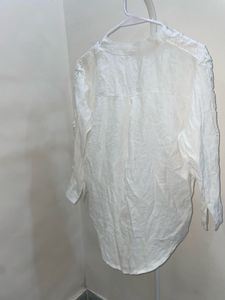 White Long Sleeve Top