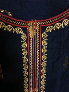 Embroidered Blue Kurta