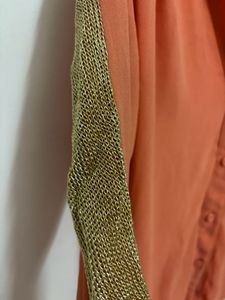 Top With Pattern Sleeves