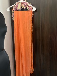 Floral Print Kurta with free pants
