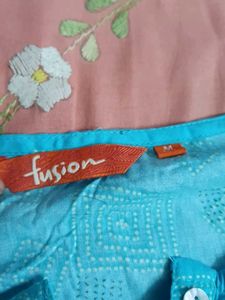 Beautiful Blue Printed Kurta