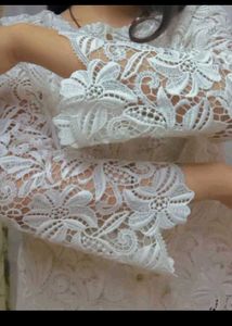 Elegant White Lace Blouse