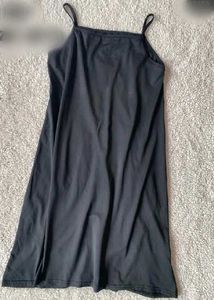 Black Camisole Slip Dress Nighty