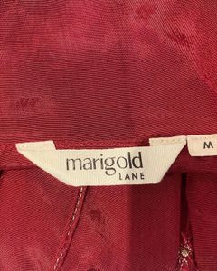 Marigold Lane Red Kurta Top