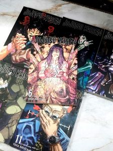 Jujutsu Kaisen Manga Volumes 6-11